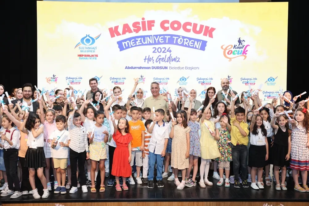 SULTANGAZİ’NİN  KAŞİF ÇOCUKLARI MEZUN OLDU