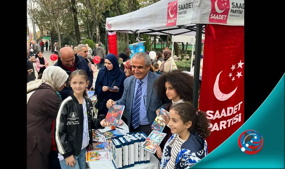 SAADETTEN “OKUYAN ÇOCUK, DEĞİŞEN GELECEK” ETTİNLİĞİ YAPTI