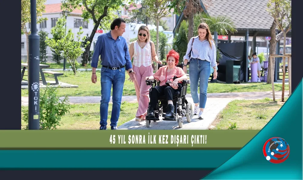 45 YIL SONRA İLK KEZ DIŞARI ÇIKTI!